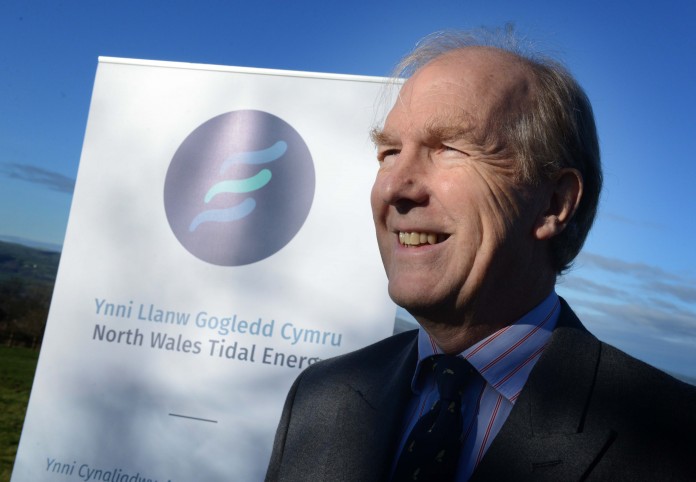 Henry Dixon, chairman, North Wales Tidal Energy and Coast Protection Company. Picture by Richard Williams.
