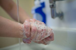 Four symbolic Hand Hygiene batons are being passed around communities across the UK this summer, in a campaign organised by the Infection Prevention Society (IPS), and delivered in North Wales by the BCUHB Infection Prevention team.