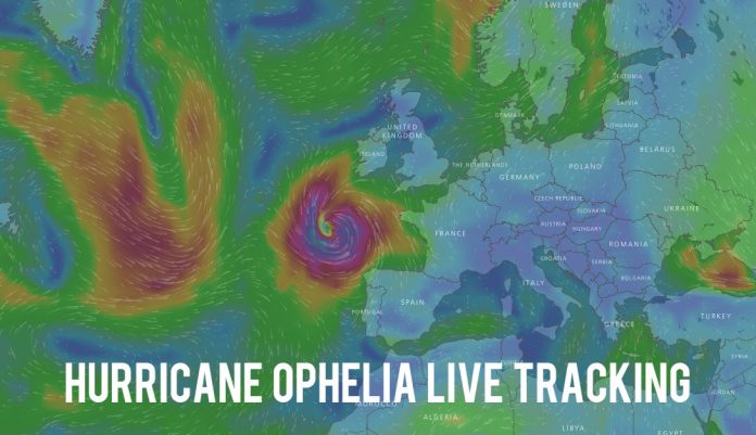 Hurricane Ophelia Live Tracking