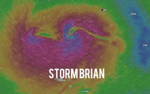 Storm Brian could batter UK this week with fierce winds and heavy rain