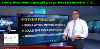 Expert: Regulatory clarity will give go ahead for investors of Bitcoin