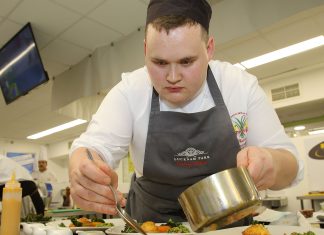 Chef Tom Westerland - Welsh Culinary Association Welsh Chef of the Year 2017 and Battle for the Dragon Competition