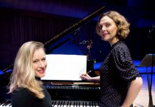 Soprano Elin Manahan Thomas and pianist Jocelyn Freeman. Picture by Matthew Thistlewood.
